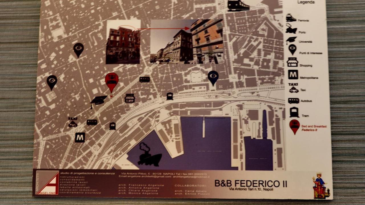 B&B Federico II Napoli Exterior foto